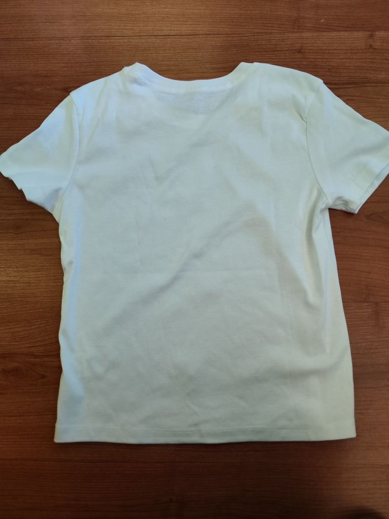 T-shirt branca de sra