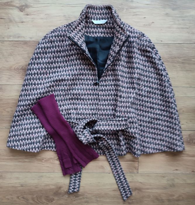 Peleryna z wełną M/L