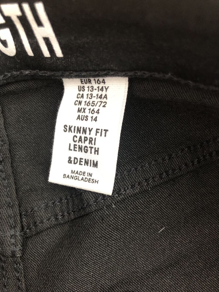Spodnie Capri z H&M rozm. 164
