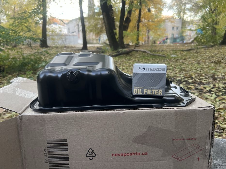 Поддон масляный Мазда 3 бк 03-08