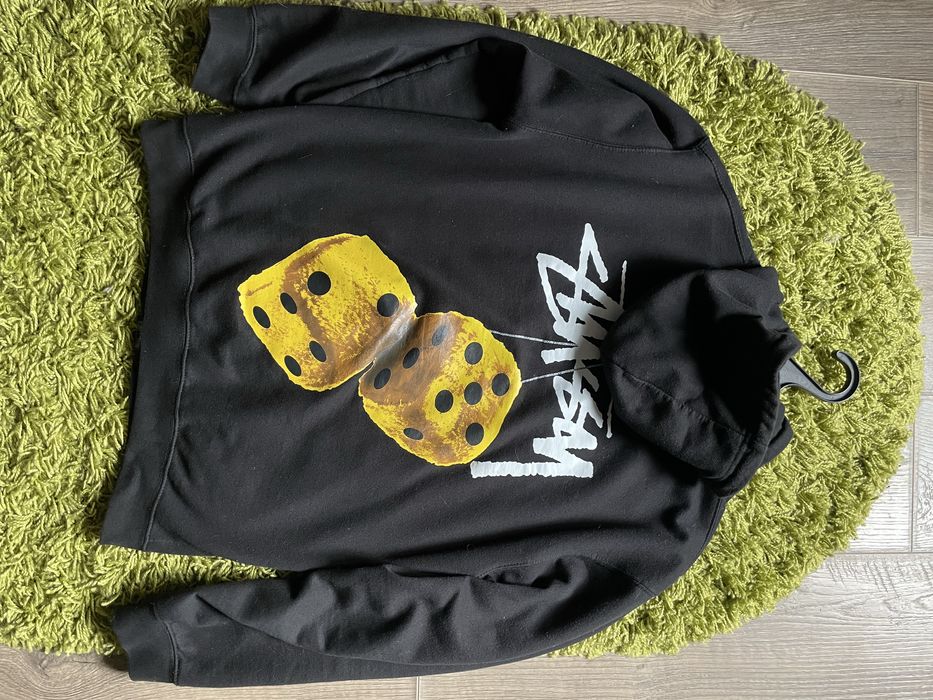 зип-худи stussy с принтом