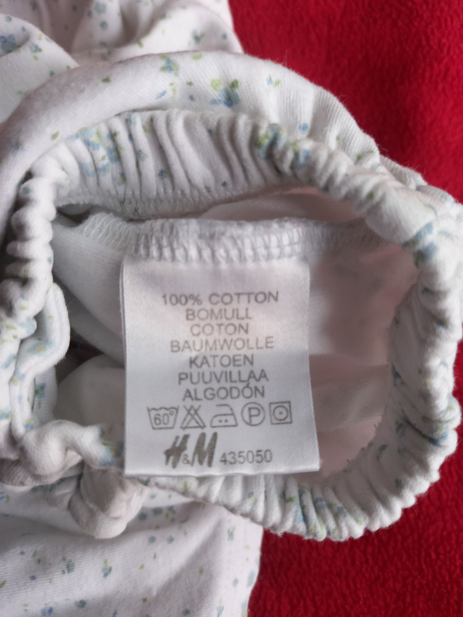 Rampers body sukienka lato H&M- rozmiar 74