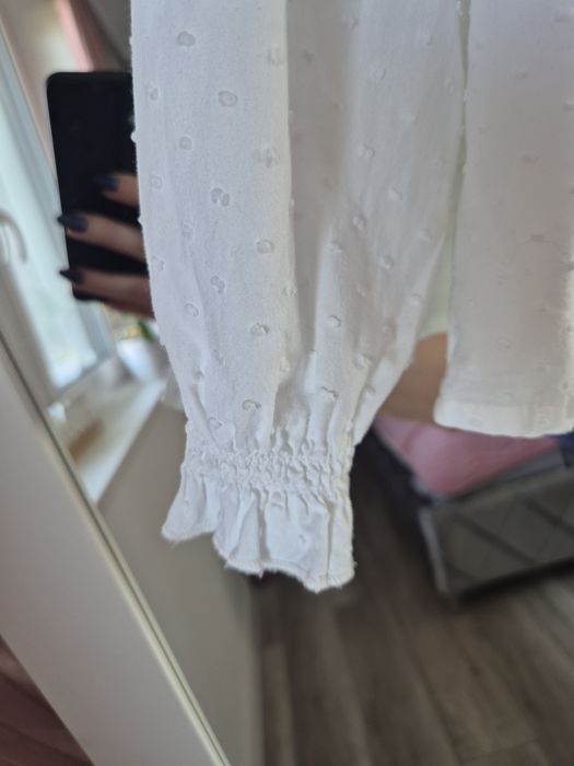 Koszula biała długi rękaw 110