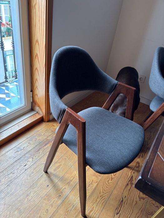 4 cadeiras de mesa de jantar