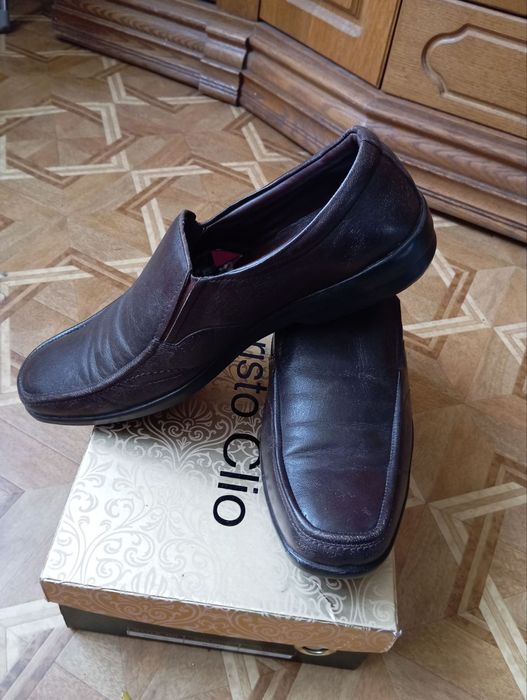 100% шкіра. Лоферы,  Алфред Рой  (Англія)). Комфортні . Р.42.