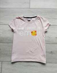 Emoji emotki różowy t-shirt koszulka rozm 134-140