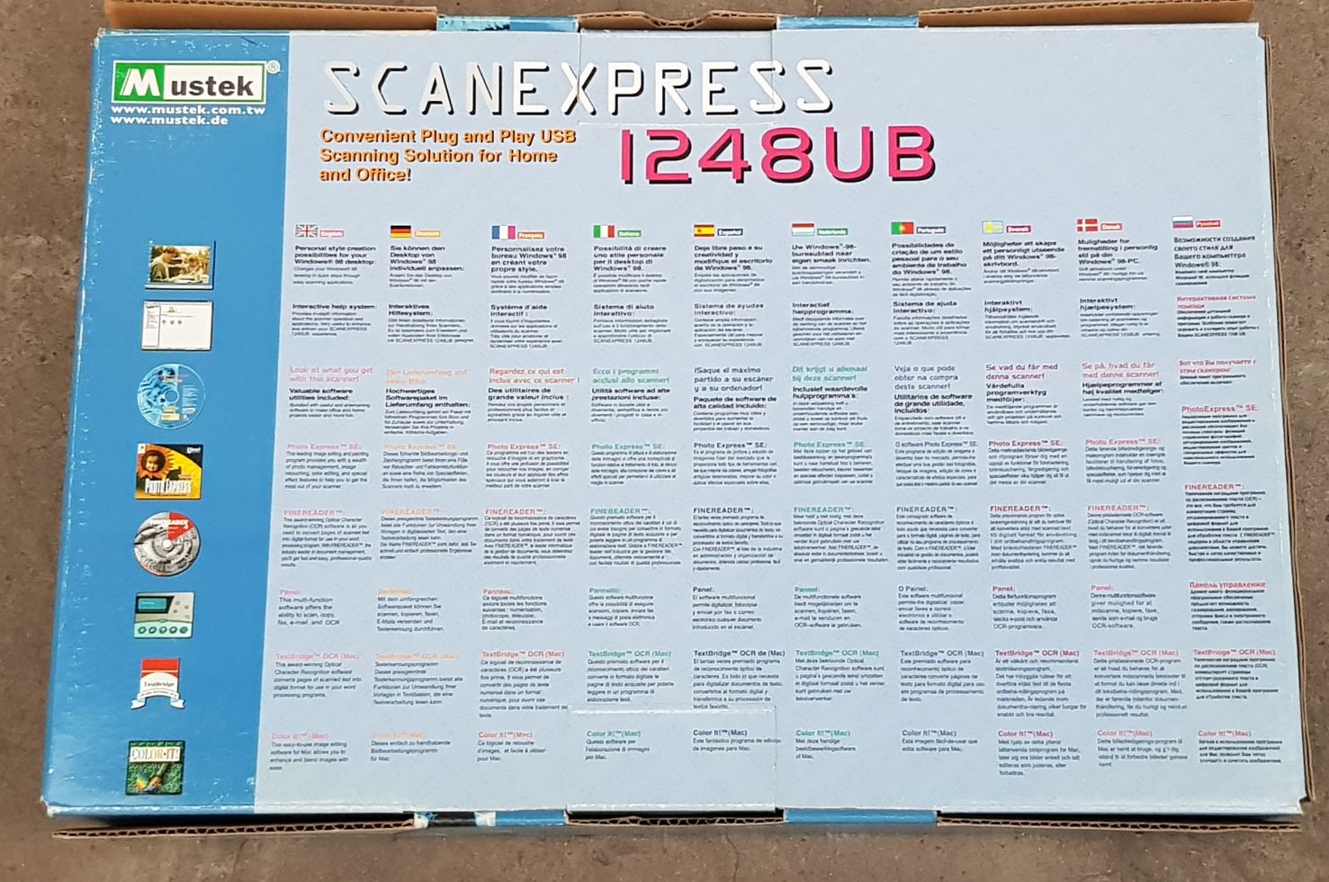 Сканер Mustek ScanExpress 1248 UB