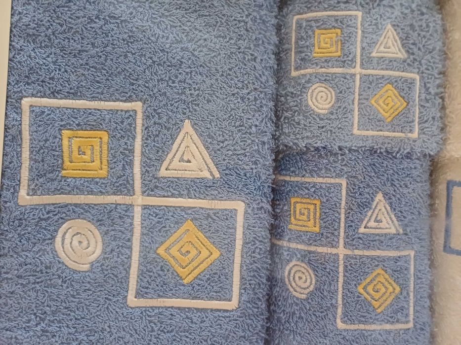 Conjunto de toalhas de WC