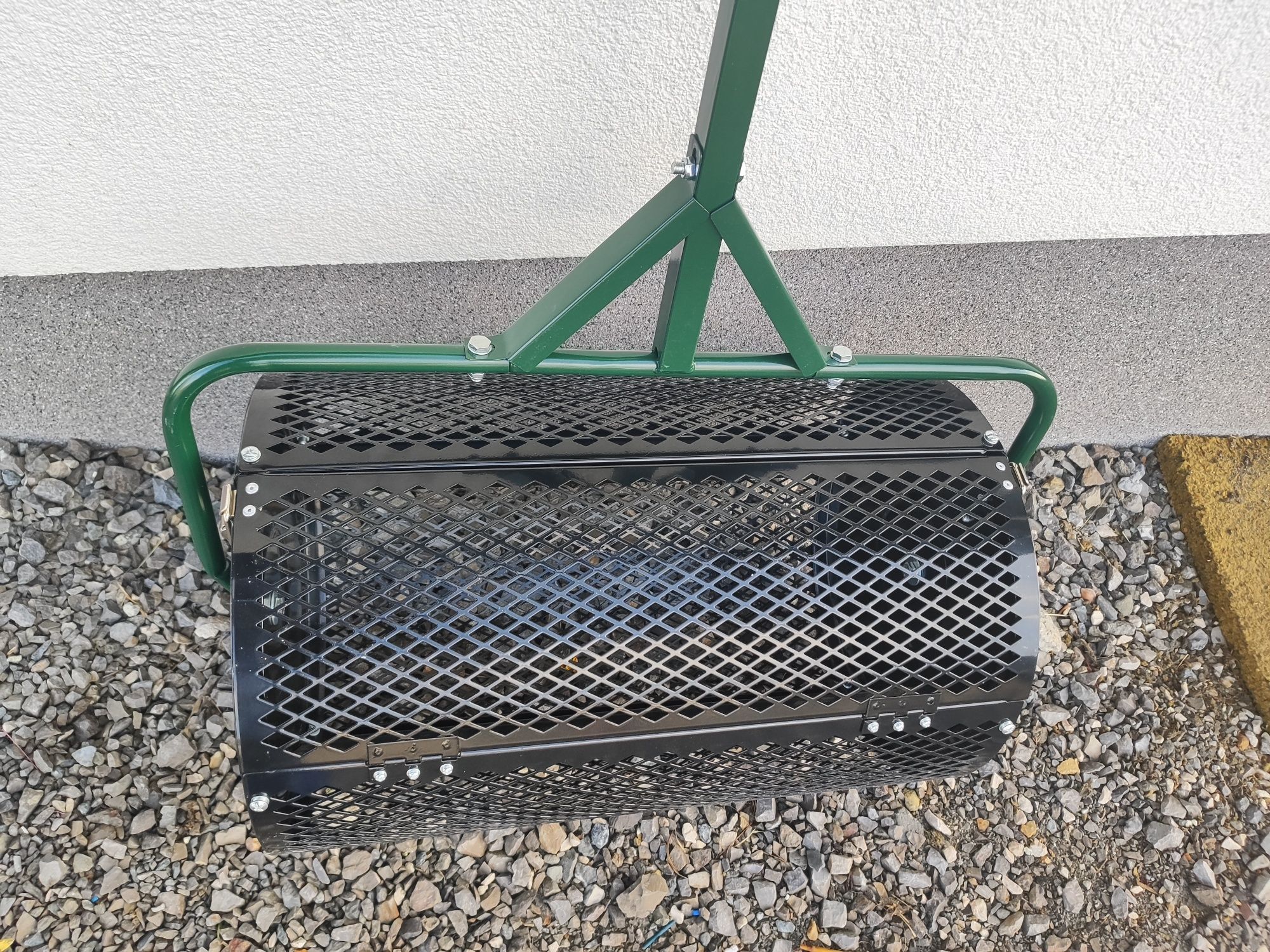 Glebogryzarka z napedem ,walec ogrodowy, siewnik wertykulator