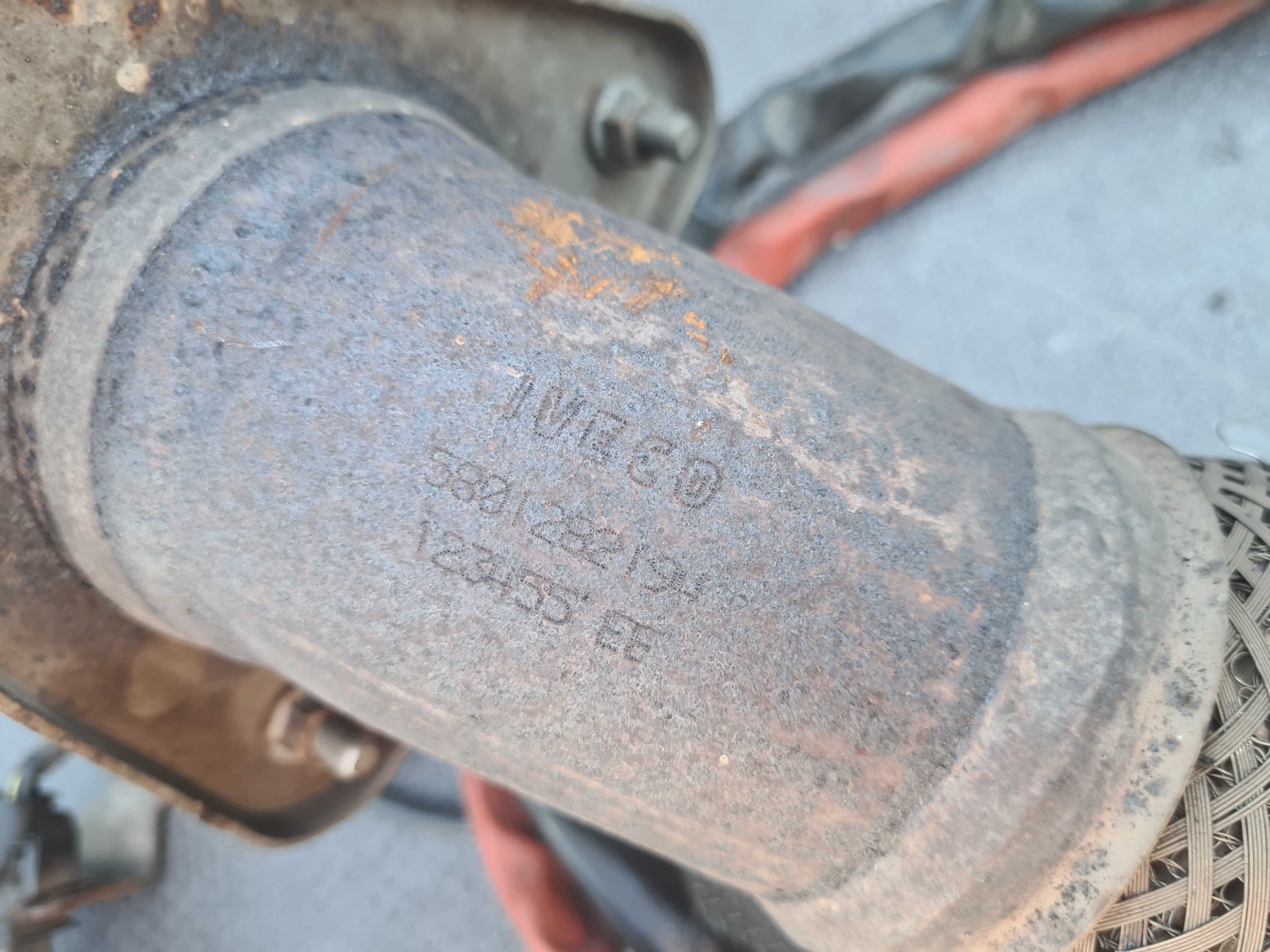 Iveco Daily 2.3 14r katalizator dpf rura tłumik