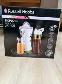 Blender kielichowy Russell hobbs Explore Mix&Go Juice wyciskarka