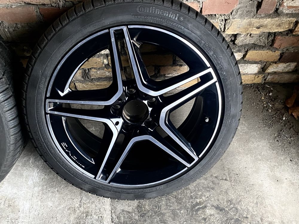 Koła alufelgi 5x112 Mercedes AMG A B C klasa w177 Cla Opony 235/40 r18