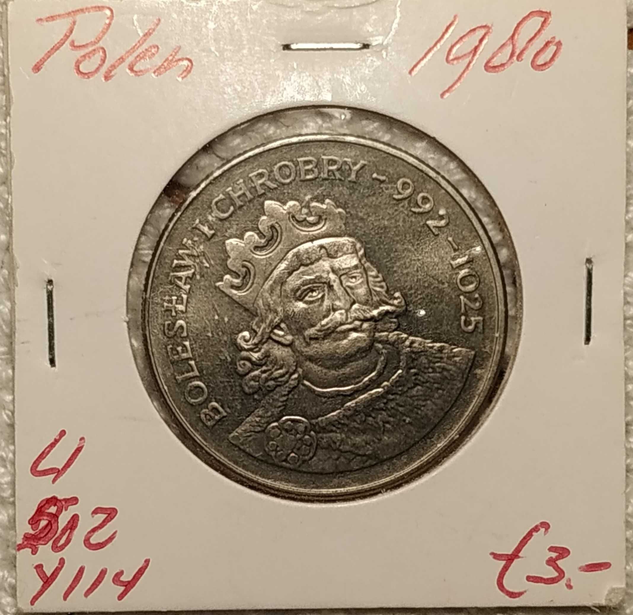 Ponónia - moeda de 50 zlotych de 1980 (3) - km 114