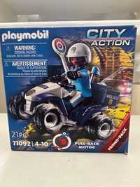 Playmobil city action 71092 police motor quad policyjny klocki