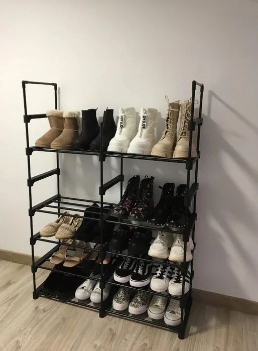 Organizer Metalowa Konstrukcja Loftowa 10 Półek na Akcesoria