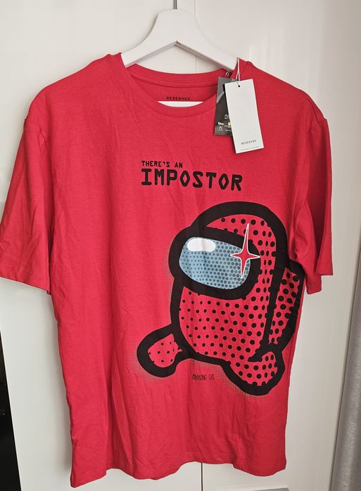 03 WYPRZEDAŻ Reserved Bluzka chłopięca r.170cm r.M Among us