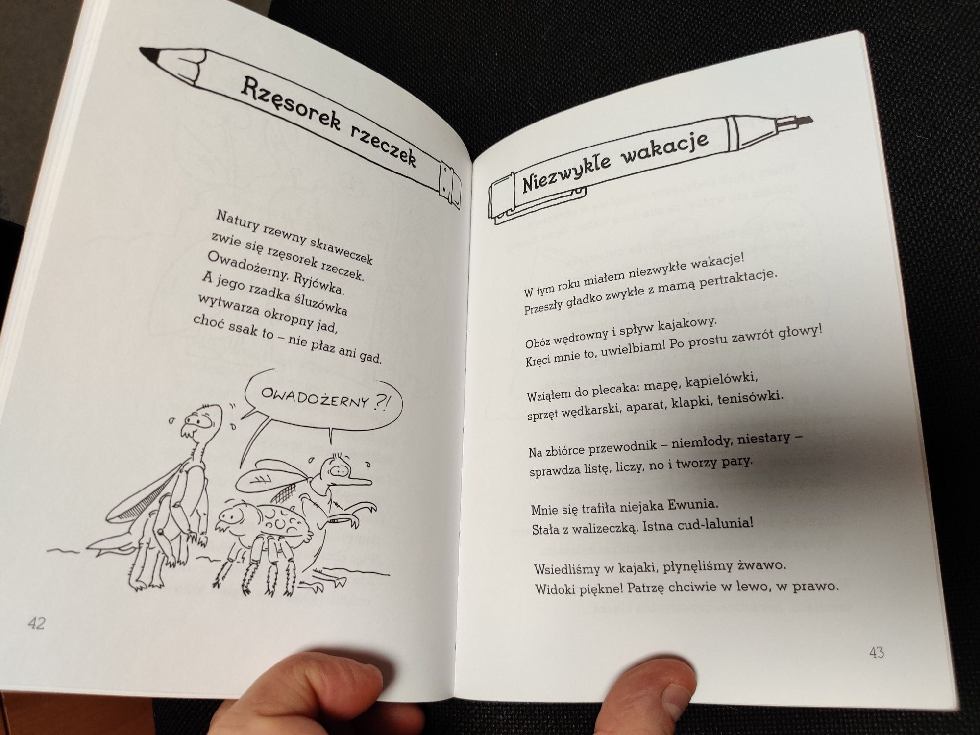 Danuta Ludwiczak Wierszyki ortograficzne Żubr żuł żuchwą żurawinę...