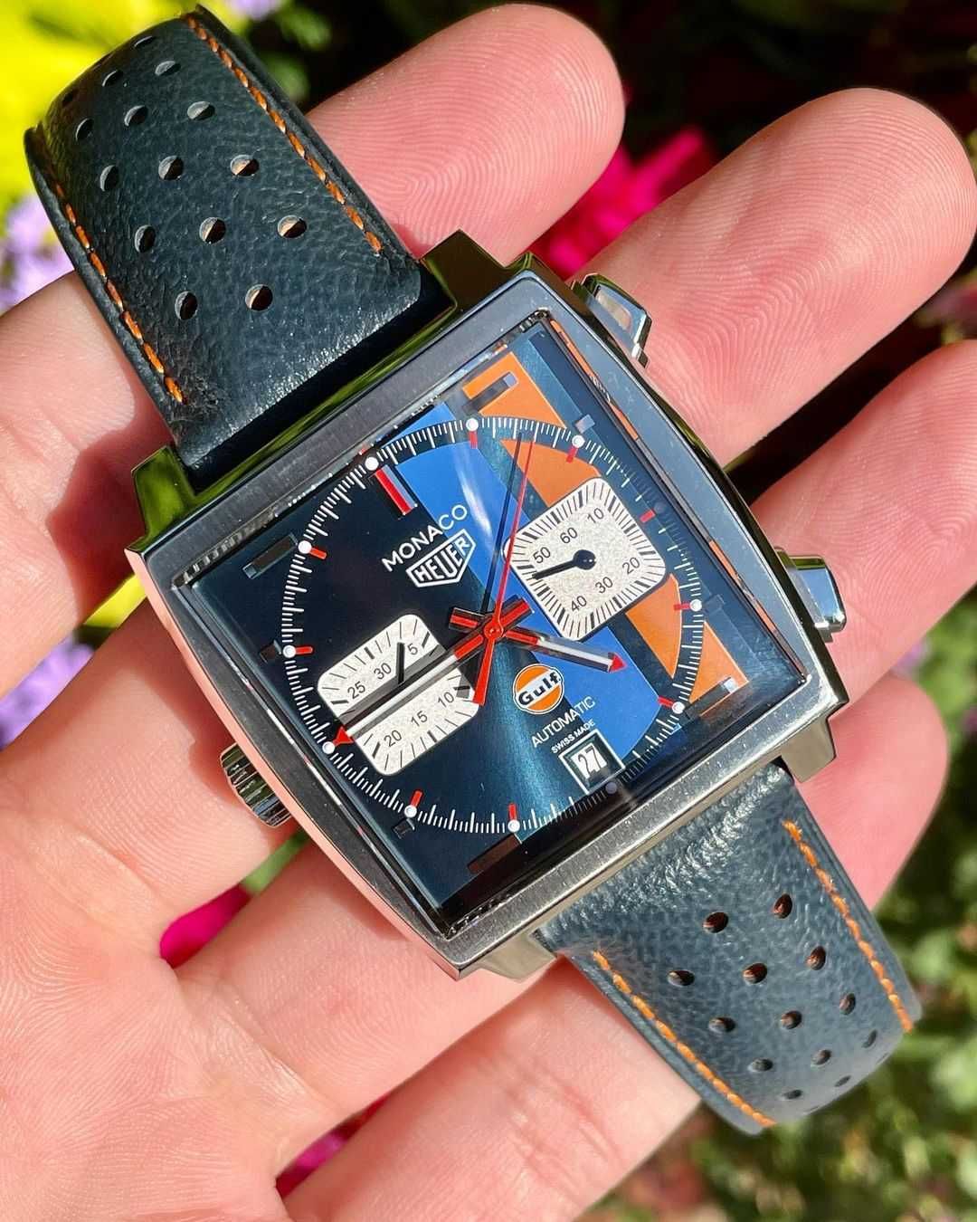 Tag-Heuer Monaco Gulf