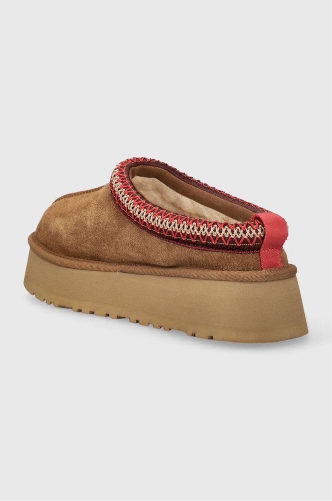 Замшеві тапочки черевики 38 UGG Tazz Platform коричневі 1122553