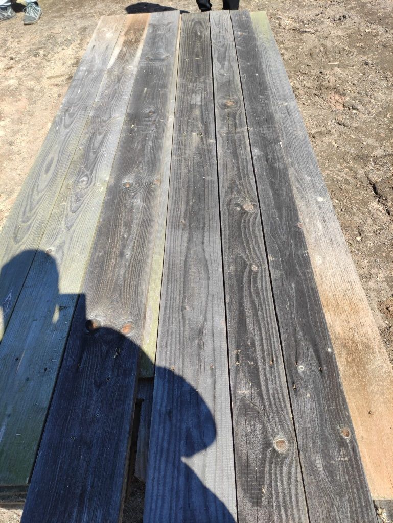 Stare drewno deski rustykalne boazeria blat panele