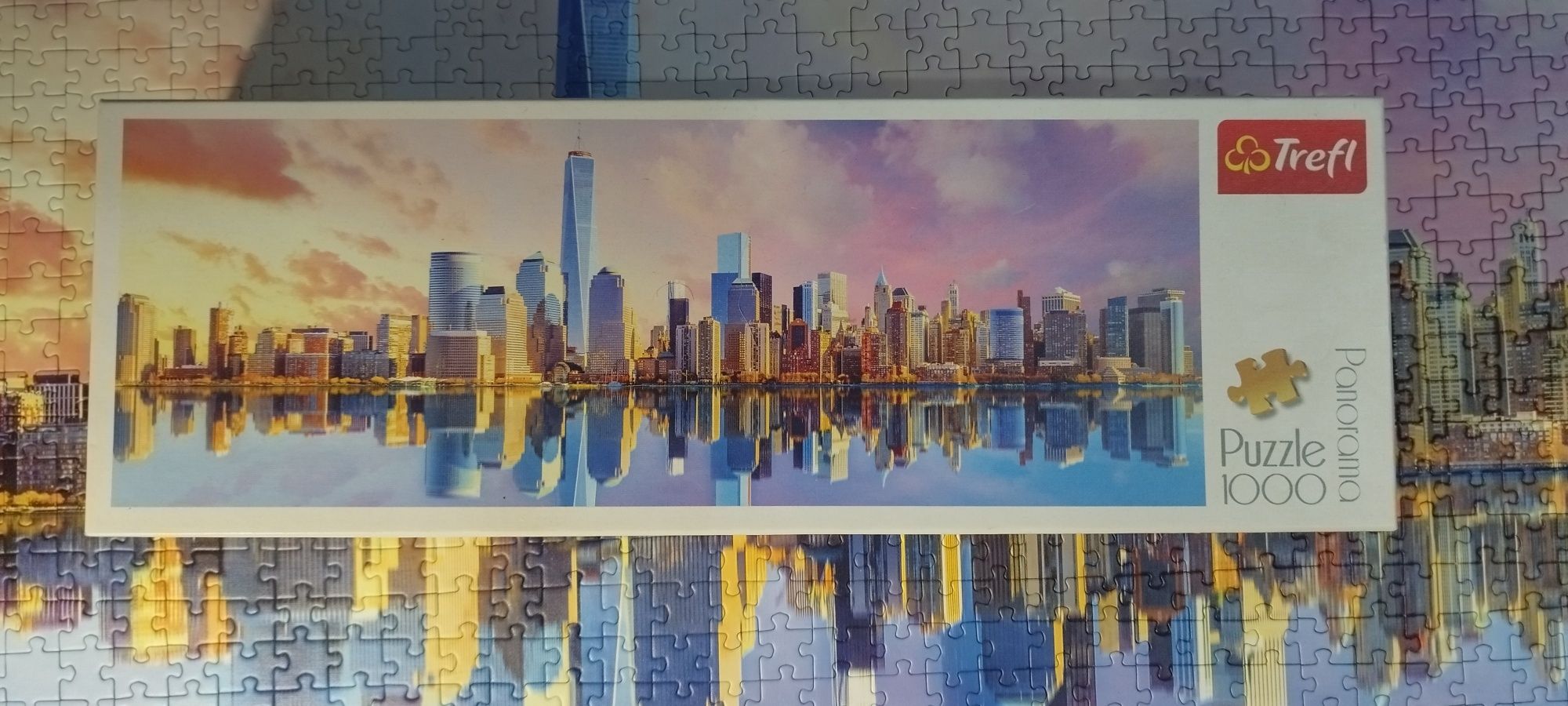 Puzzle trefl 1000 Manhattan, New Jork panoramiczne