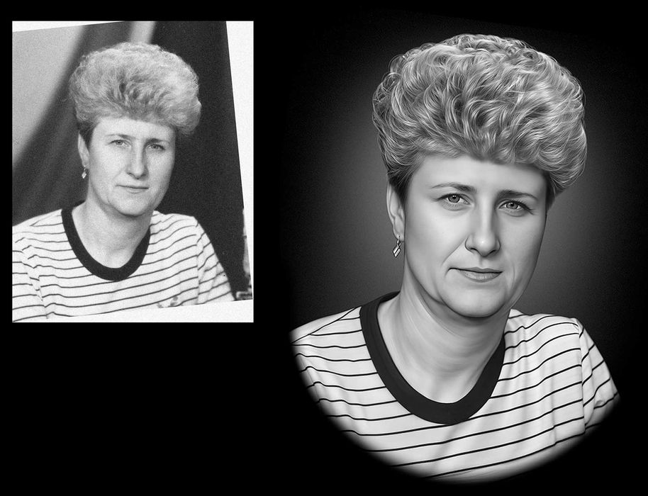 Уроки ретуші на пам'ятник.  SUPIR. SD