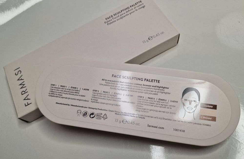 Paletka Do Konturowania Twarzy FACE Sculpting Palette Farmasi