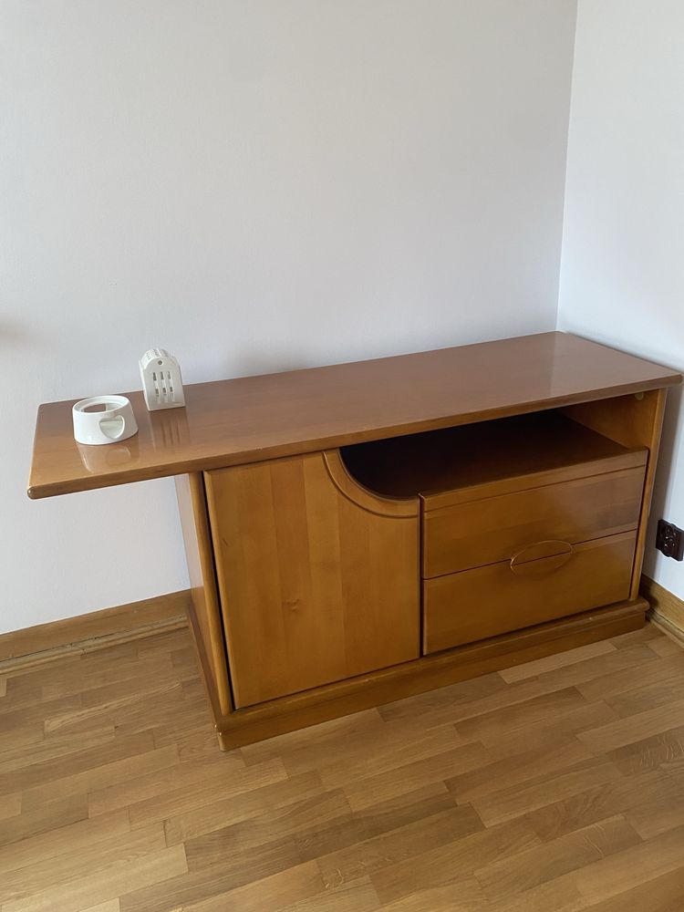 Regał/ biblioteczka Meble Swarzędzkie / Swarzędz drewno 90/210 cm