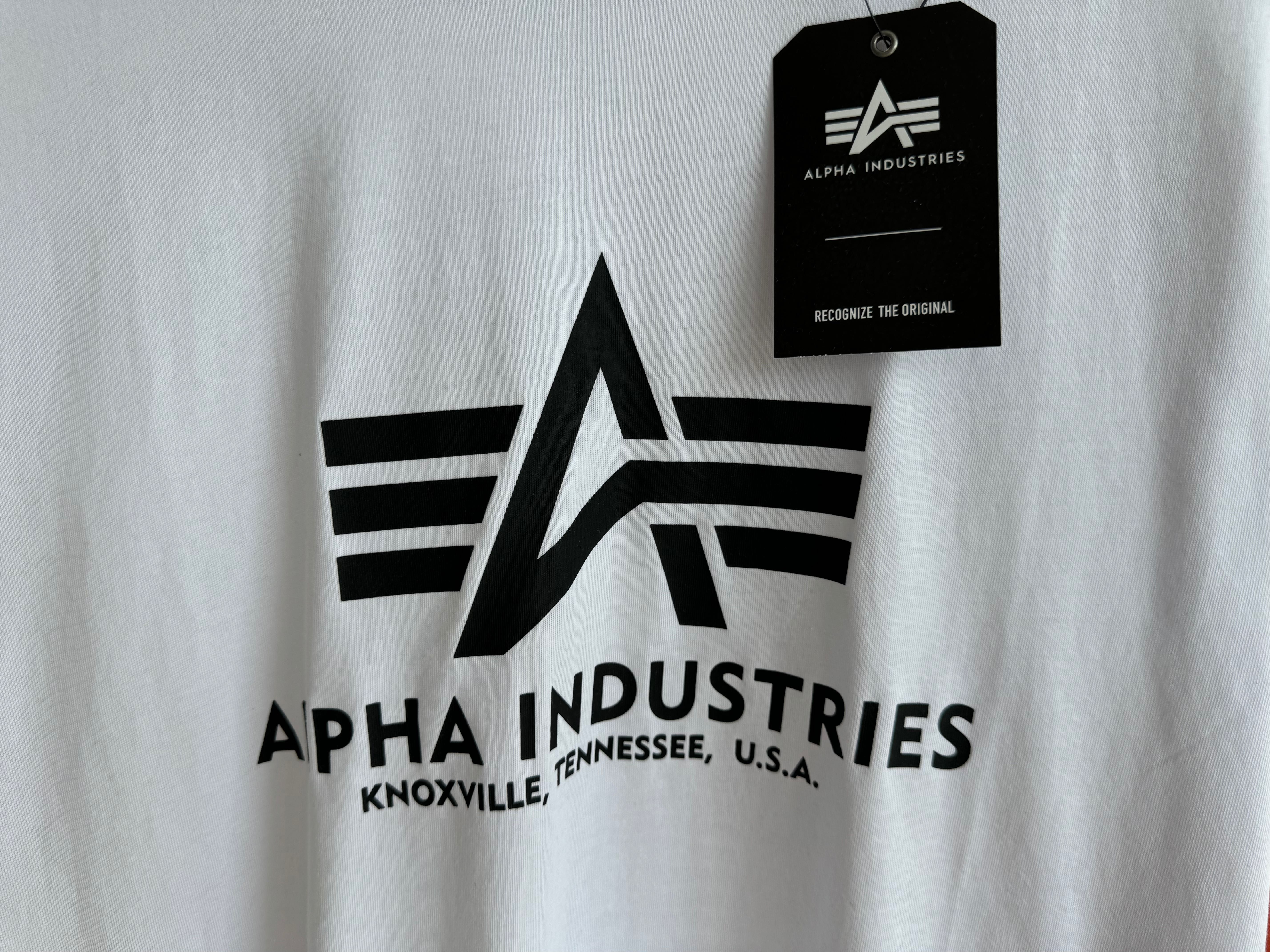 Alpha Industries оригинал мужская футболка размер M L XL NEW