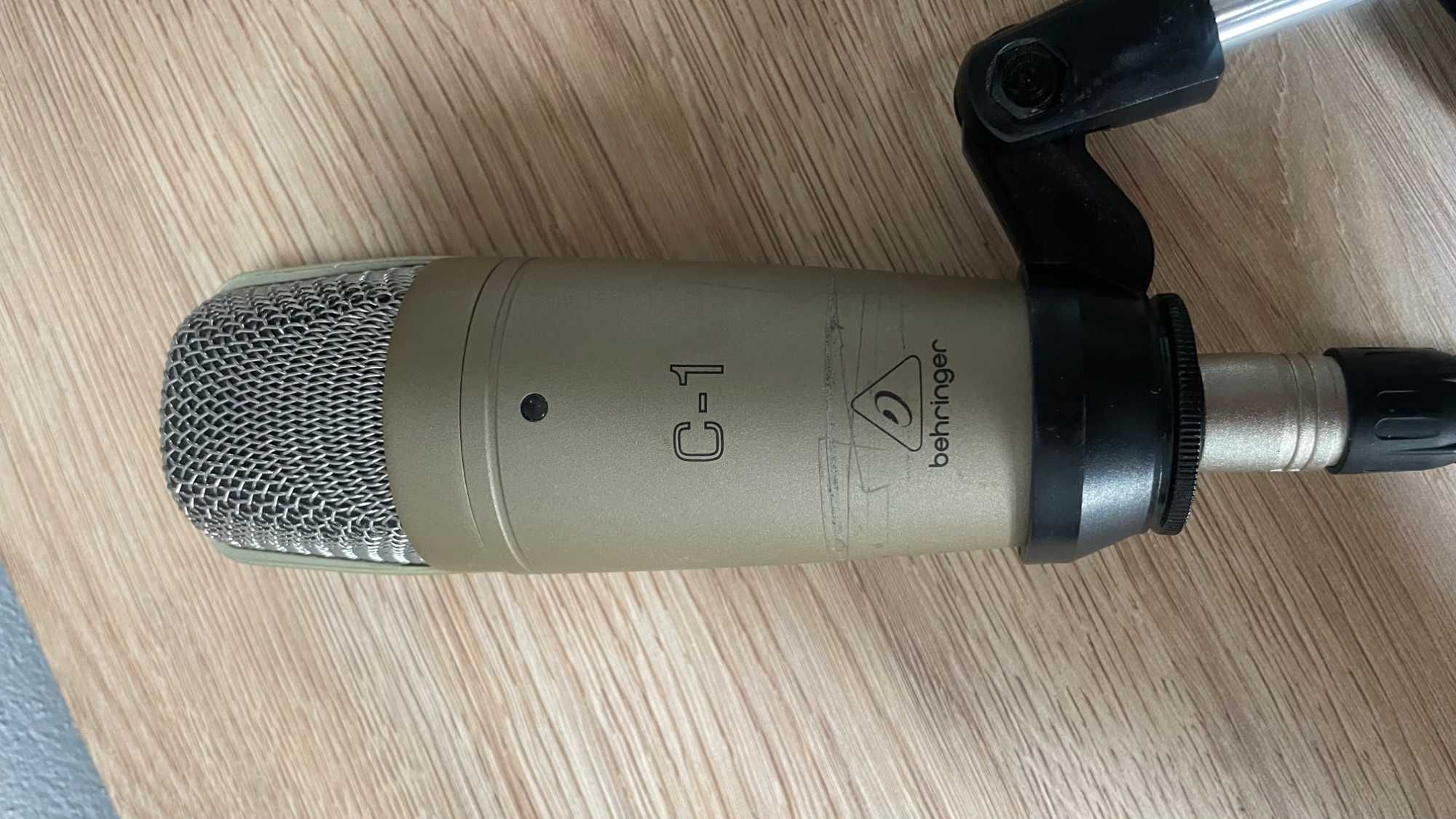 Behringer C-1 – mikrofon studyjny, stan bardzo dobry