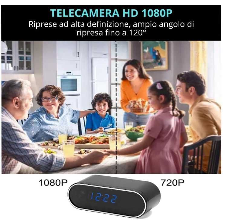 Zegarek szpiegowski z ukrytą kamerą 1080P HD TEMET