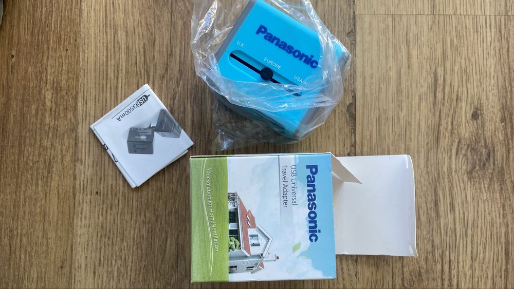 Podróżny adapter przejściówka Panasonic