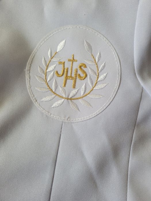 Alba komunijna dla chłopca 134 /140 ubranie komunijne