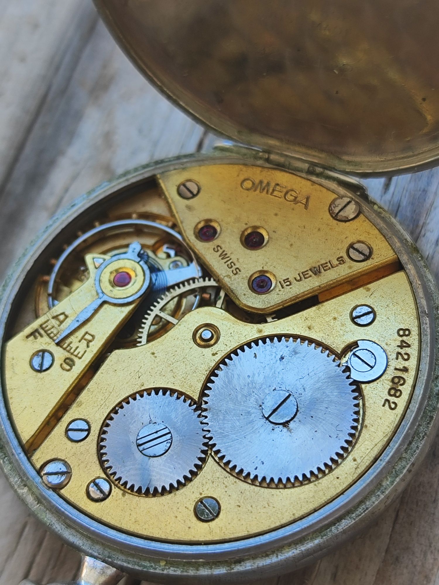 Relógio de Bolso Omega 38.5LT1 44 mm - a funcionar - artdeco