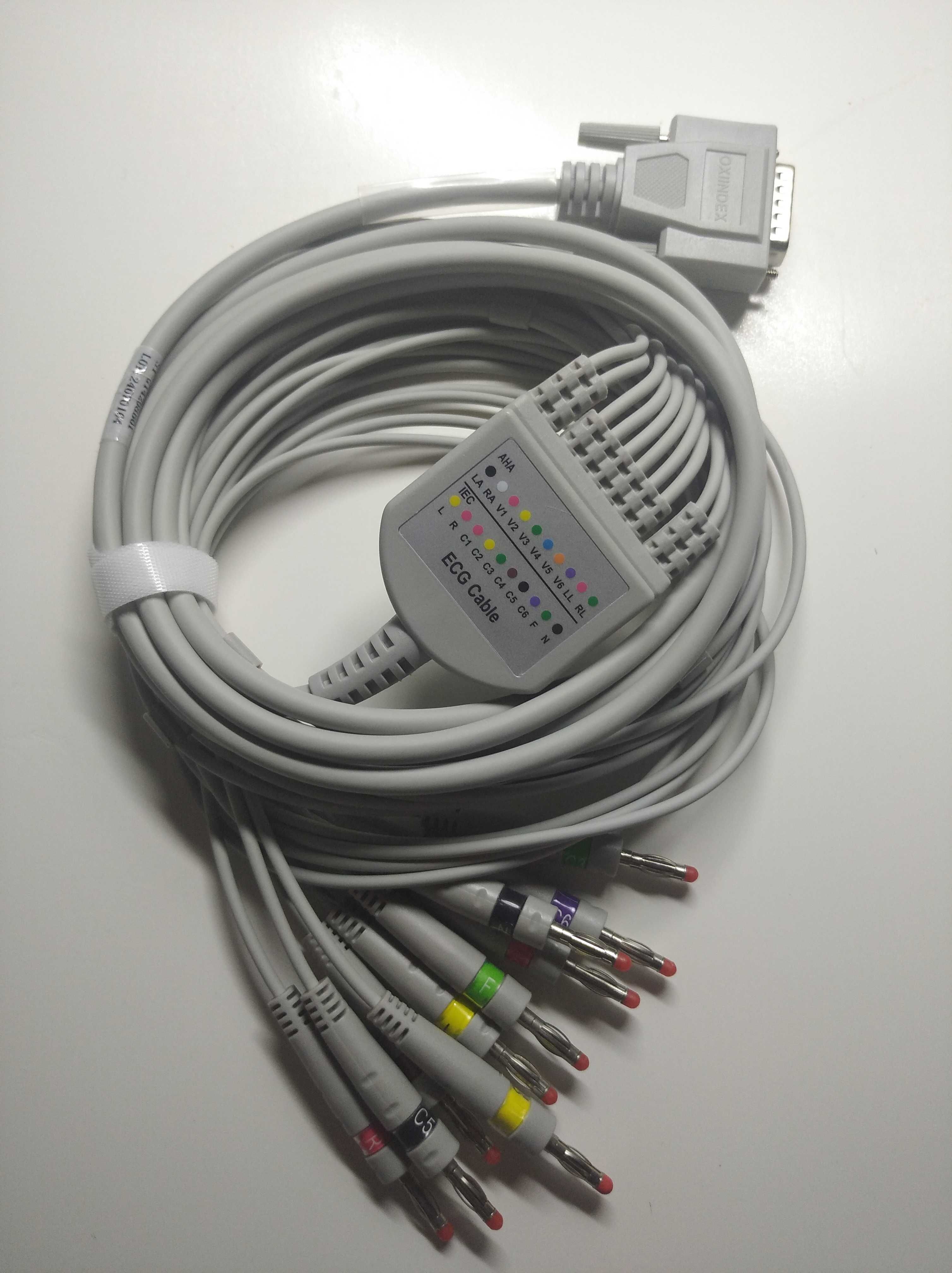 Кабель для ЭКГ до ЕКГ Юкард-100, Юкард-200,Кардиолаб,Schiller