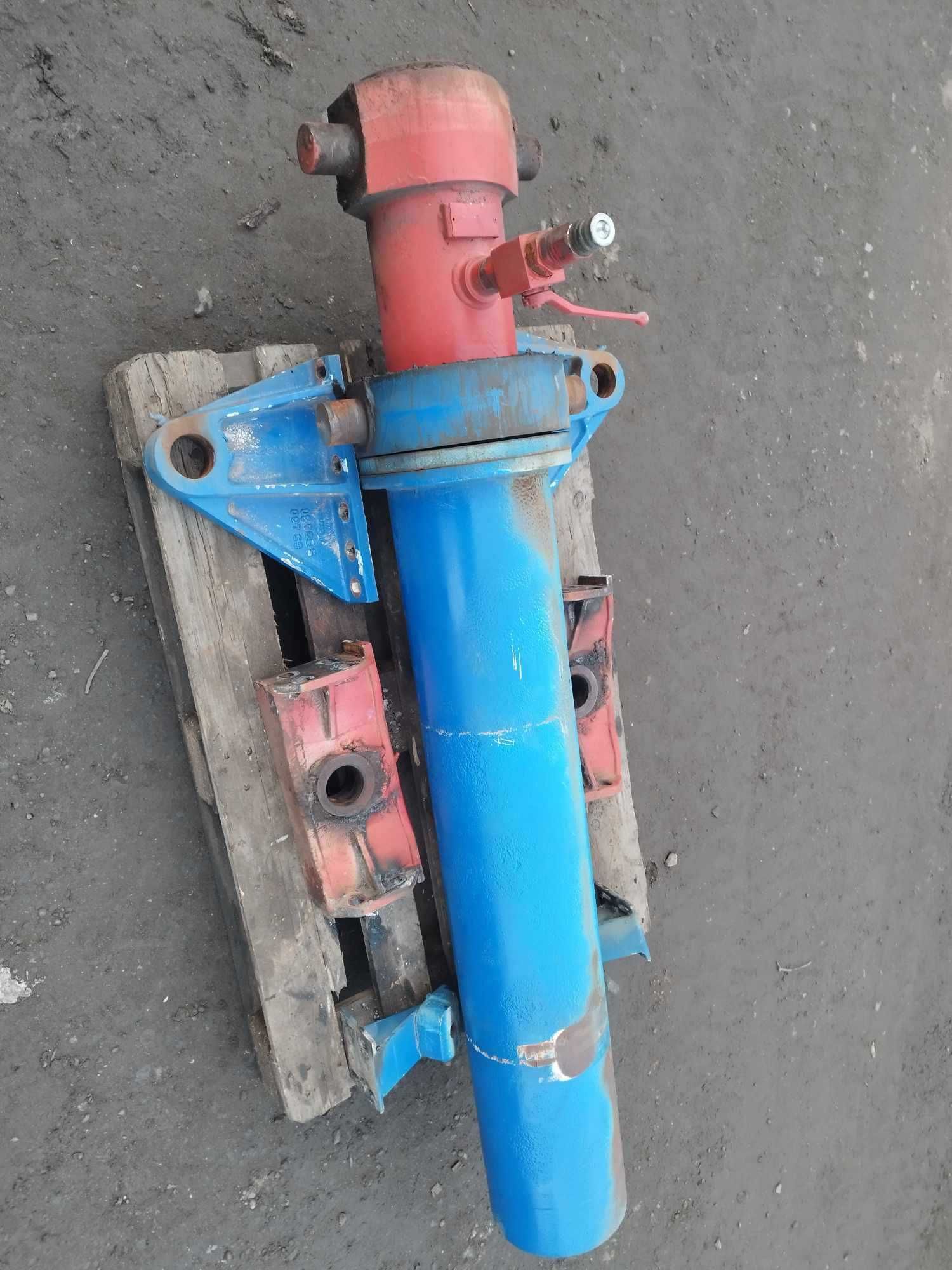 Siłownik Hydrauliczny teleskopowy do wywrotu naczep wywrotka, gondola