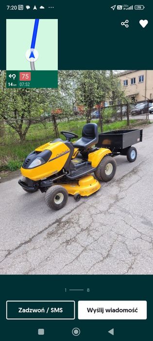 Traktor ogrodowy cub cadet 25hp