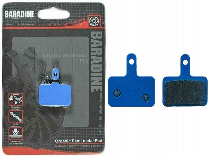 Baradine DS-10E okładziny do Shimano Deore Promax Tektro E-bike