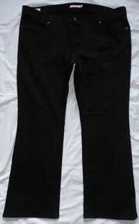 LEVI'S czarne damskie spodnie jeans model 316 shaping boot r. 24W 52