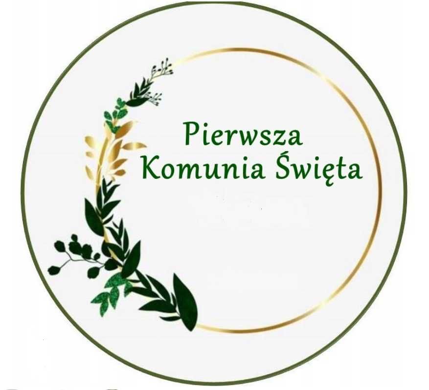 opłatek na tort komunia święta 20cm