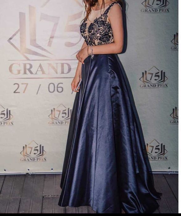 Сукня вечірня Crystal Design, чорна, розмір М 42-44