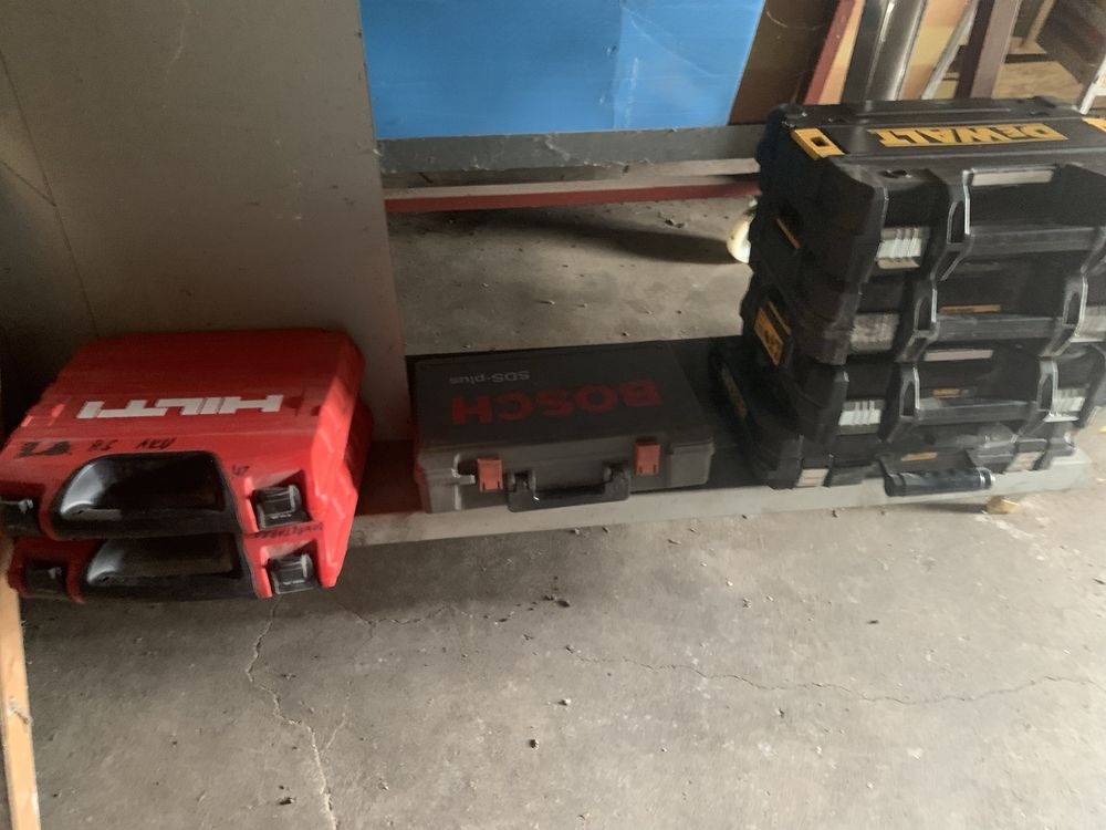 Walizki Makita, Hilti, Bosch, DeWalt na elektronarzędzia