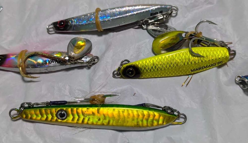 Фирменные джиг приманки Jig Shimano .Daiwa .Jackson.Hayabusa .Boseless