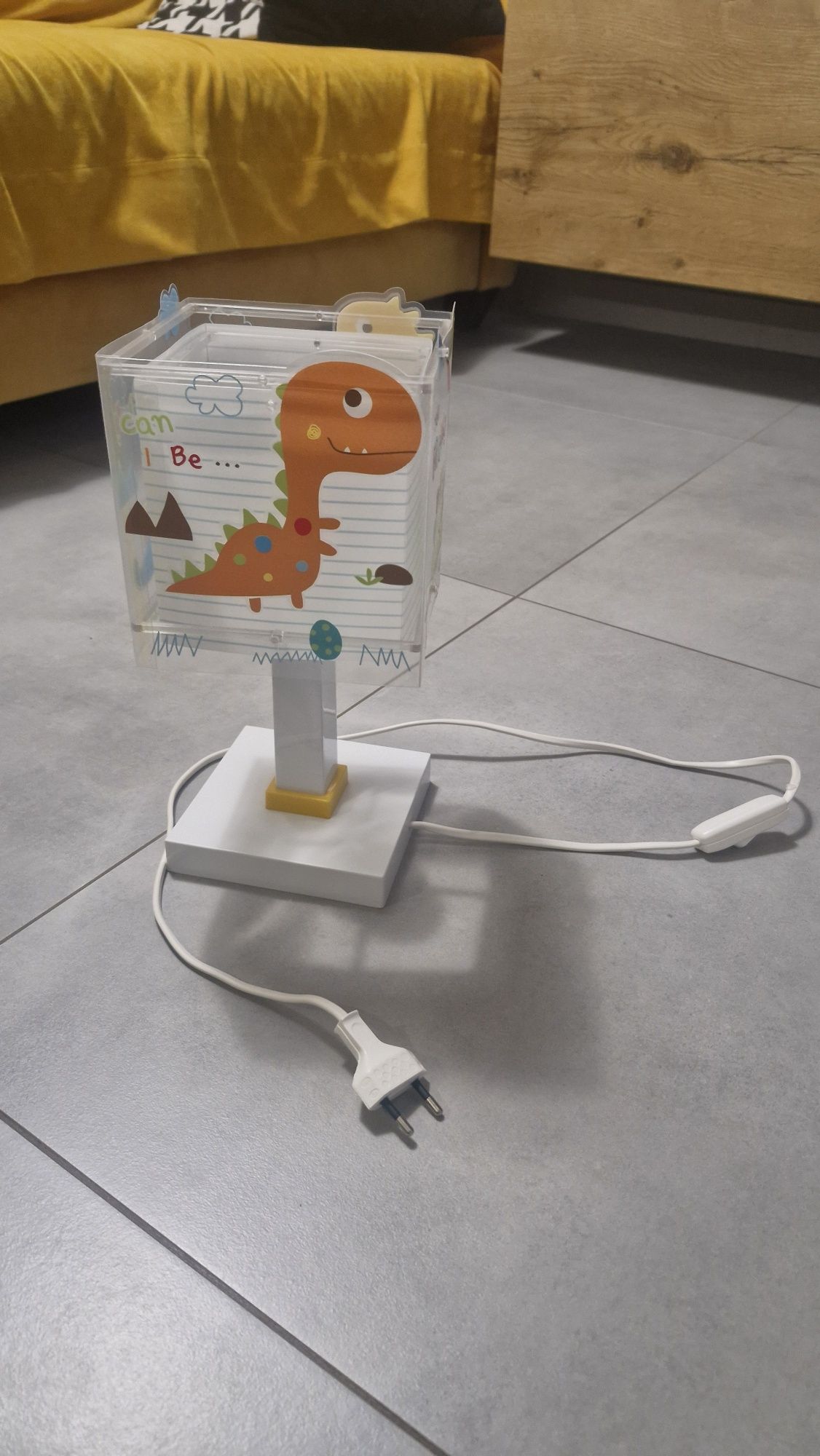 Lampka nocna do pokoju dziecięcego dinozaury
