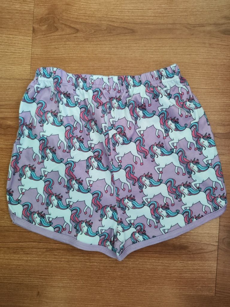 Calção de pijama de unicórnio