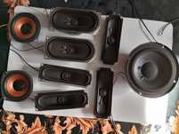 Sprzedam zestaw głośników + subwoofer.cena 80 zł.
