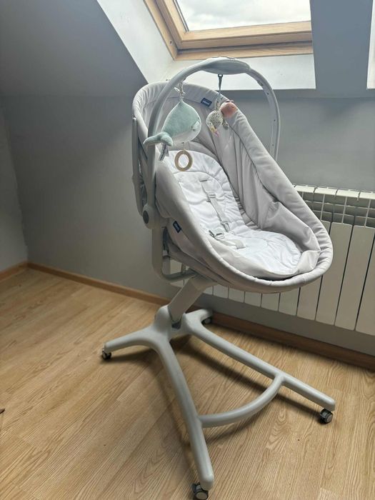 Sprzedam Chicco Baby łóżeczko, leżaczek, krzesełko