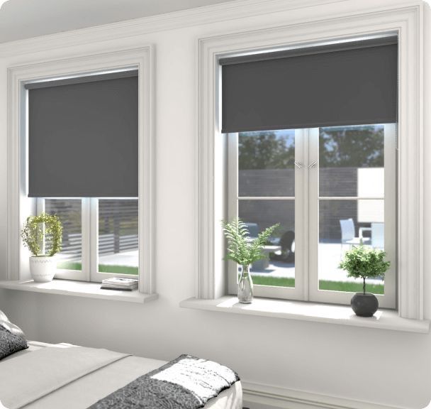 Роскошные тканевые ролеты на окна и двери