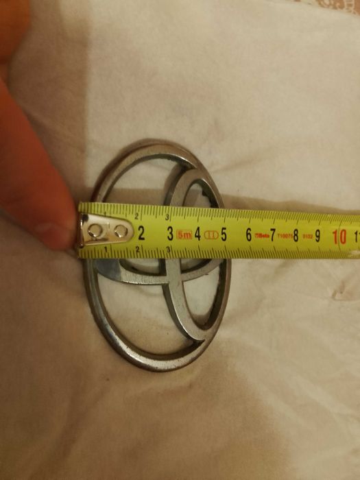 Emblemat logo Toyota oryginał 80x53 mm Avensis Corolla Camry