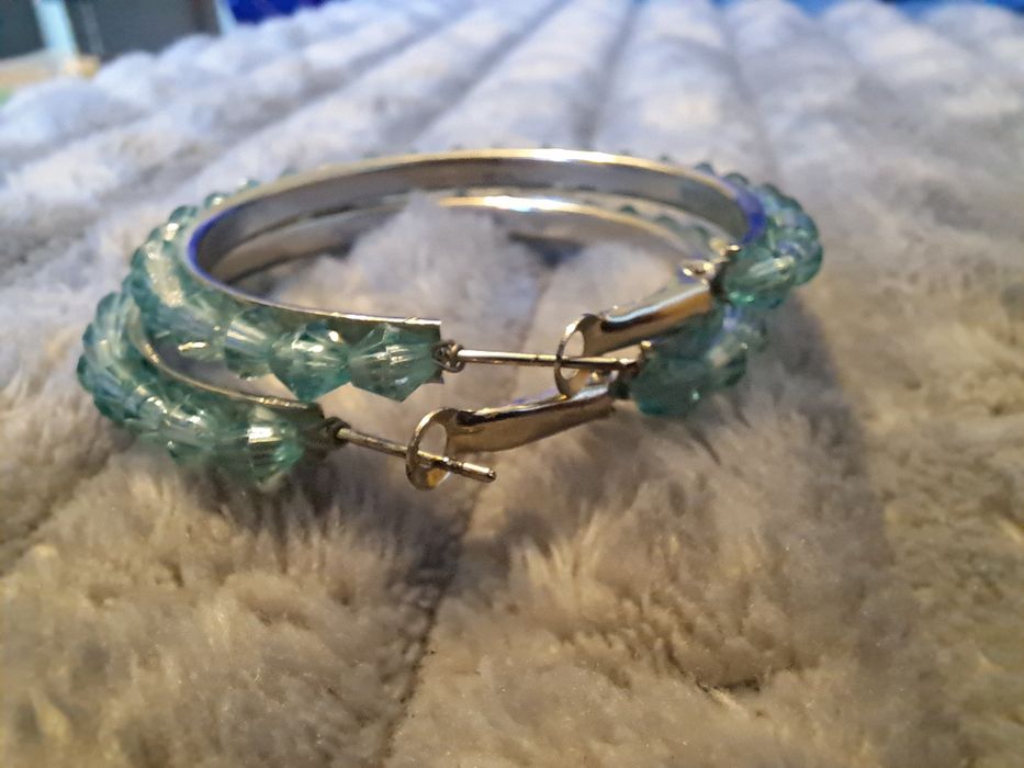 Nowe kolczyki kółka